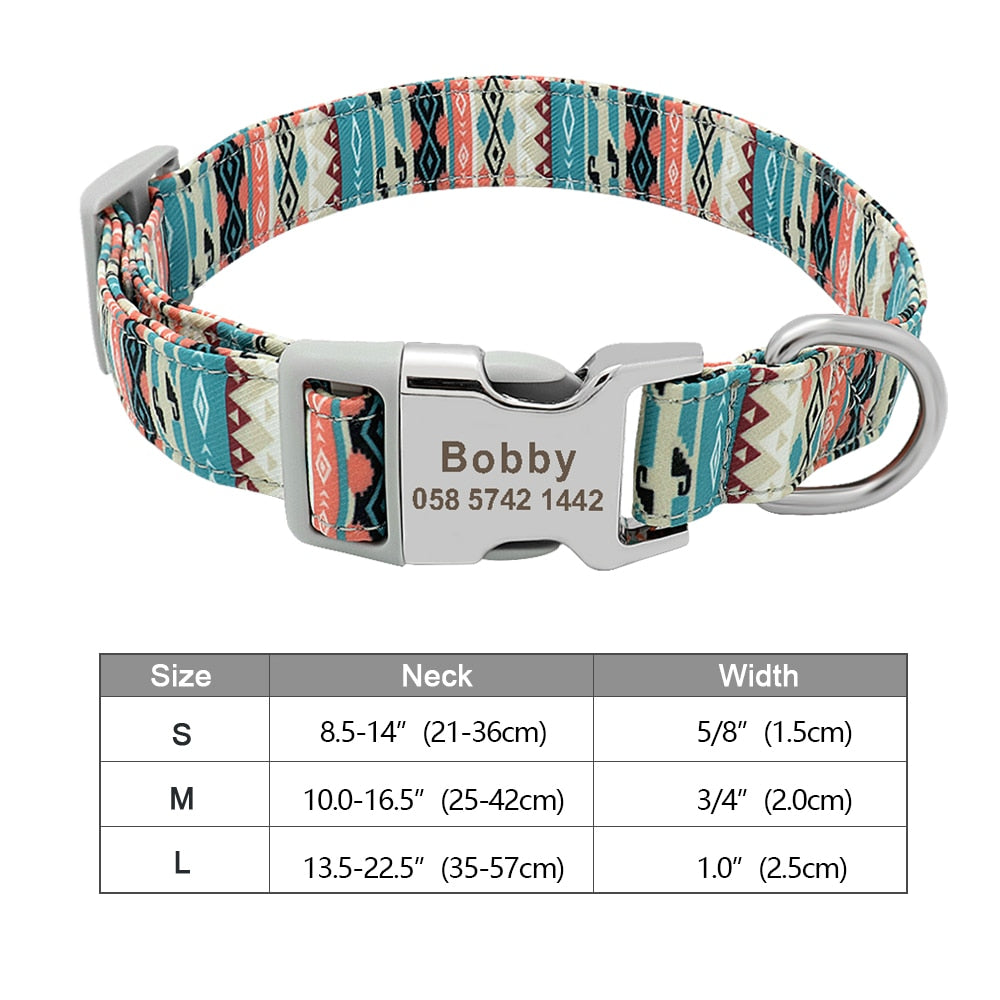Personalized Dog Accessories Collar