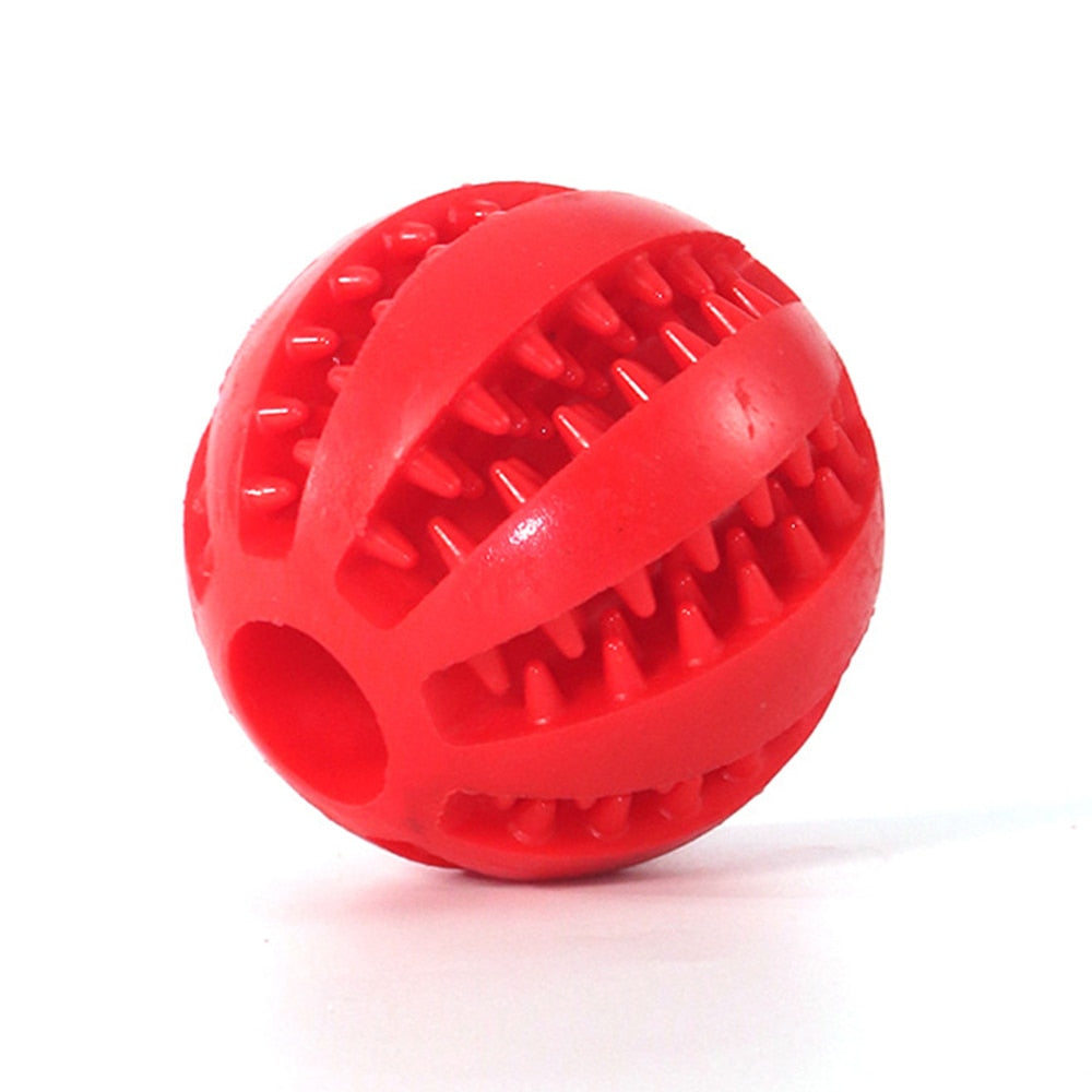 Dog Toys Stretch Rubber Leaking Ball